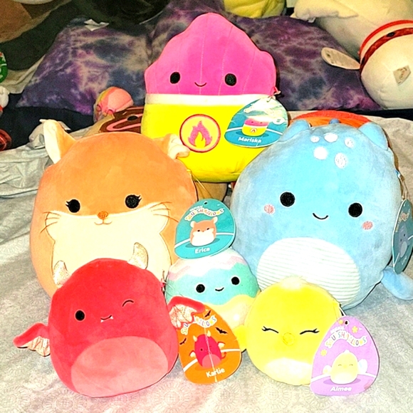 Squishmallow Lot of 6 - Picture 1 of 4